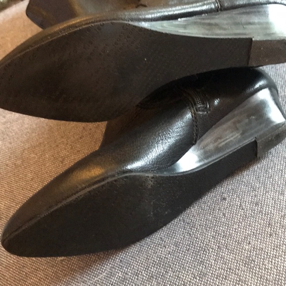 Black Calvin Klein Size 7 Leather in Black 🖤👢 - Picture 7 of 8